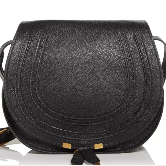 Chloé -Marcie Medium Leather Crossbody - Picture 1 of 4